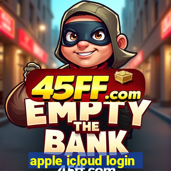 apple icloud login